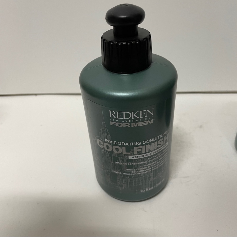 Redken For Men Cool Finish Invigorating Conditioner Protein Peppermint 10 OZ HTF